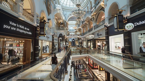 Visiter les malls à dubaï : pour une journée shopping inoubliable